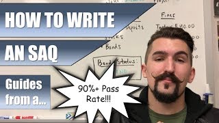 How to Write an SAQ  2019  AP World AP Euro APUSH [upl. by Deedee535]