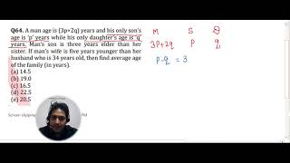 Previous year exam important questions Ibps po pre topic ages [upl. by Anifled]