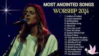 Most Anointed Worship Songs 2024  Inspiring amp Uplifting Worship Compilation [upl. by Biondo768]