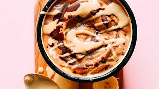 Tahini Chocolate Banana Soft Serve  Minimalist Baker Recipes [upl. by Nette]