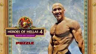 Heroes of Hellas 4 Birth of Legend PUZZLE [upl. by Novaat]