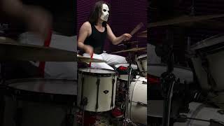 Rammstein  Weisses Fleisch LIVE ON DRUM STORM shorts rammstein drumcover [upl. by Yentruok143]