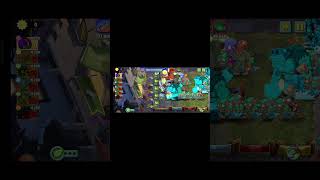 Zombie Survival mini game plantsvszombies pvz2 plantsvszombies pvz games shortfeed [upl. by Naujak148]