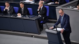 Merzrede am 31012024 im Deutschen Bundestag [upl. by Assiram]