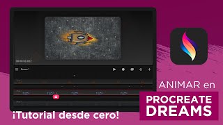 Como ANIMAR en PROCREATE DREAMS 📱✍🏻  Tutorial en Español [upl. by Yhtimit]