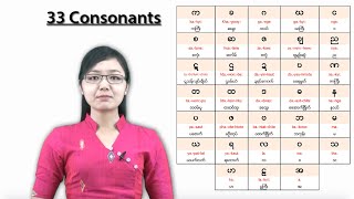 Learn Burmese language  The sound of consonants part 1 [upl. by Ahtebat459]