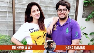 Interview with Saba Qamar  Hindi Medium  Baaghi  Vidya Balan [upl. by Aciruam19]