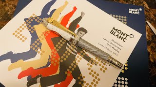 Unboxing a 5000 Fountain Pen Montblanc Great Characters Elvis Presley [upl. by Potash769]