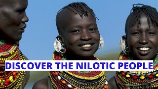 Discover the Nilotic People Darkest Tallest and Thinnest People on Earth [upl. by Lekram]