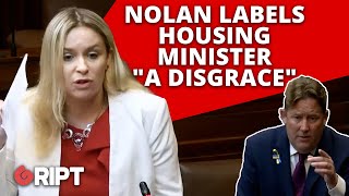 quotI HIT A NERVEquot Nolan on her immigration clash with Housing Minister [upl. by Runkle]