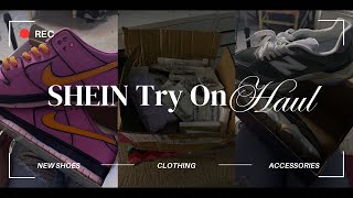 SHEIN Try on Haul  new clothing  shoes  accessories [upl. by Roath]