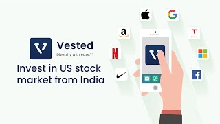 How to invest in us stock market from India Vested App [upl. by Norvil]