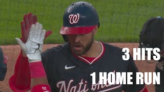 Joey Gallos 3 Hit Night With A Homer vs Pirates [upl. by Annocahs]