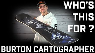 Whos This For Burton Cartographer Snowboard [upl. by Hiltan]