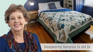 How to Make the Disappearing Hourglass Xs and Os Quilt  Free Project Tutorial [upl. by Lipski]