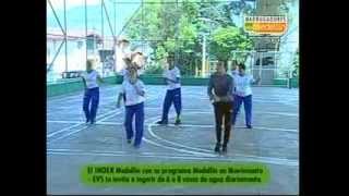 CLASE DE RUMBA BASICA MADRUGADORES TELEMEDELLIN [upl. by Waring]