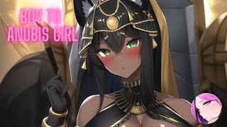 TG TF Anubis Girl  Male to Female  Transformation Animation  Gender Bender [upl. by Sitruc]