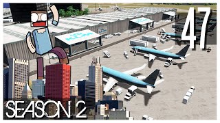 Cities Skylines  S2 Ep47  KLM Cargo [upl. by Nido]