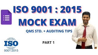 20 QA on ISO 90012015 Latest Quality Management System MockTestExam link in DescriptionPart1 [upl. by Gredel]