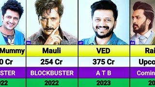 Ritesh Deshmukh Hits And Flops Movies List  Ritesh Deshmukh all movies verdict  Visfot  Raid 2 [upl. by Hedi]