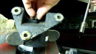 93 Volvo 240 Classic motor mount replacement [upl. by Mariann]