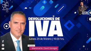 Devoluciones de IVA [upl. by Larentia]