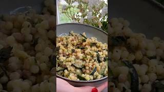 Fregola Zucchine e Bottarga🌿 primipiatti pasta pranzo cooking easyrecipe shorts [upl. by Chris]