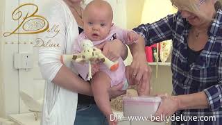 3d Baby Fußabdruck Set mit LOVE Rahmen [upl. by Godbeare]