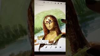 DRAWING THE MONA LISA ON ROBLOX [upl. by Anikat]