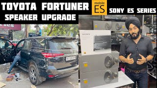 New Toyota fortuner 2023 upgraded with SONY ES SERIES component speakers✅Sony ES series✅fortuner2023 [upl. by Andonis]