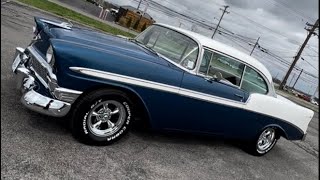 Test Drive 1956 Chevrolet Bel Air SOLD FAST Maple Motors Classic Cars [upl. by Cherye]