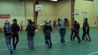 une CONTRADANCE Country quot débutantquot 2017 [upl. by Merc]