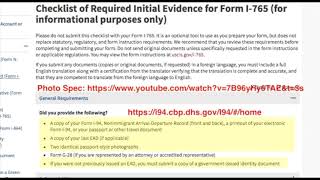 How to DIY I485based I765 application [upl. by Irrek835]