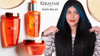 🧡 KÉRASTASE DISCIPLINE ÓLEORELAX Nutrição profunda redução de volume e redução do frizz [upl. by Samal511]