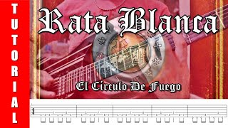 Rata Blanca  El Círculo De Fuego Guitar Intro Tutorial  TABS [upl. by Zeba]