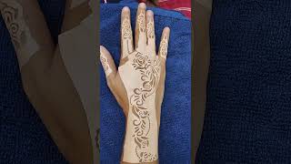 mehndi stencils for hands from meesho [upl. by Norrehc408]