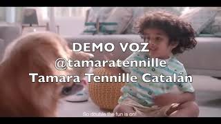 Demo Voz Tamara Catalán COMERCIALES Español Castellano Acento Mexicano Voz femenina [upl. by Aden201]