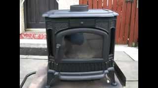 Broseley Winchester 8kw cast iron stove wood burner multi fuel fire [upl. by Selry]