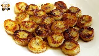 FRIED HONEY BANANAS RECIPE PALEO [upl. by Atnad]