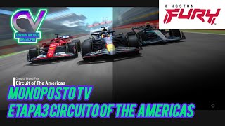 MONOPOSTO TV ETAPA3 CIRCUITO OF THE AMERICAS KINGSTON FURY [upl. by Ecnerewal]