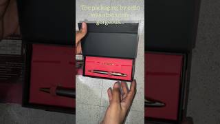 Cello signature designer pen set unboxing [upl. by Andromache]