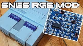 Toparos SNES RGB Filter SNSCPURGB02 [upl. by Berkin]