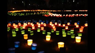 So war das Lichterfest auf der Festwoche in Kempten am Dienstag [upl. by Ahsiuqal230]