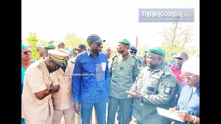 Visite à Tambacounda du Pr Daouda NGOM Ministre de lEnvironnement et de la Transition Écologique [upl. by Cinamod]