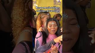 Byron messia taliban reaction at Notting Hill Carnival 2023 youtubeshorts shorts [upl. by Ikram124]