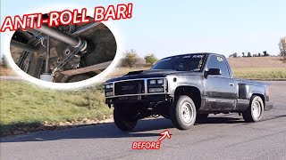 Building a Custom ANTIROLL BAR For The BIG TURBO OBS Street Truck [upl. by Quincy]