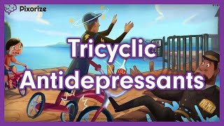 Tricyclic Antidepressants TCAs Mnemonic for Nursing Pharmacology NCLEX [upl. by Wixted420]