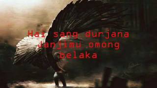 Power Metal Sang Pendusta with lyrics byPii FansChester [upl. by Inod867]