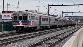 Septa SL5 RFW 30th Street Station to Norristown 4522 [upl. by Ellednahs589]