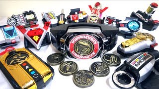 【ヲタファのスーパー戦隊魂 歴代変身アイテム大特集！34】ライブマンからメガレンジャー ！ wotafas SENTAI DX Morpher review 34 [upl. by Eelaras]